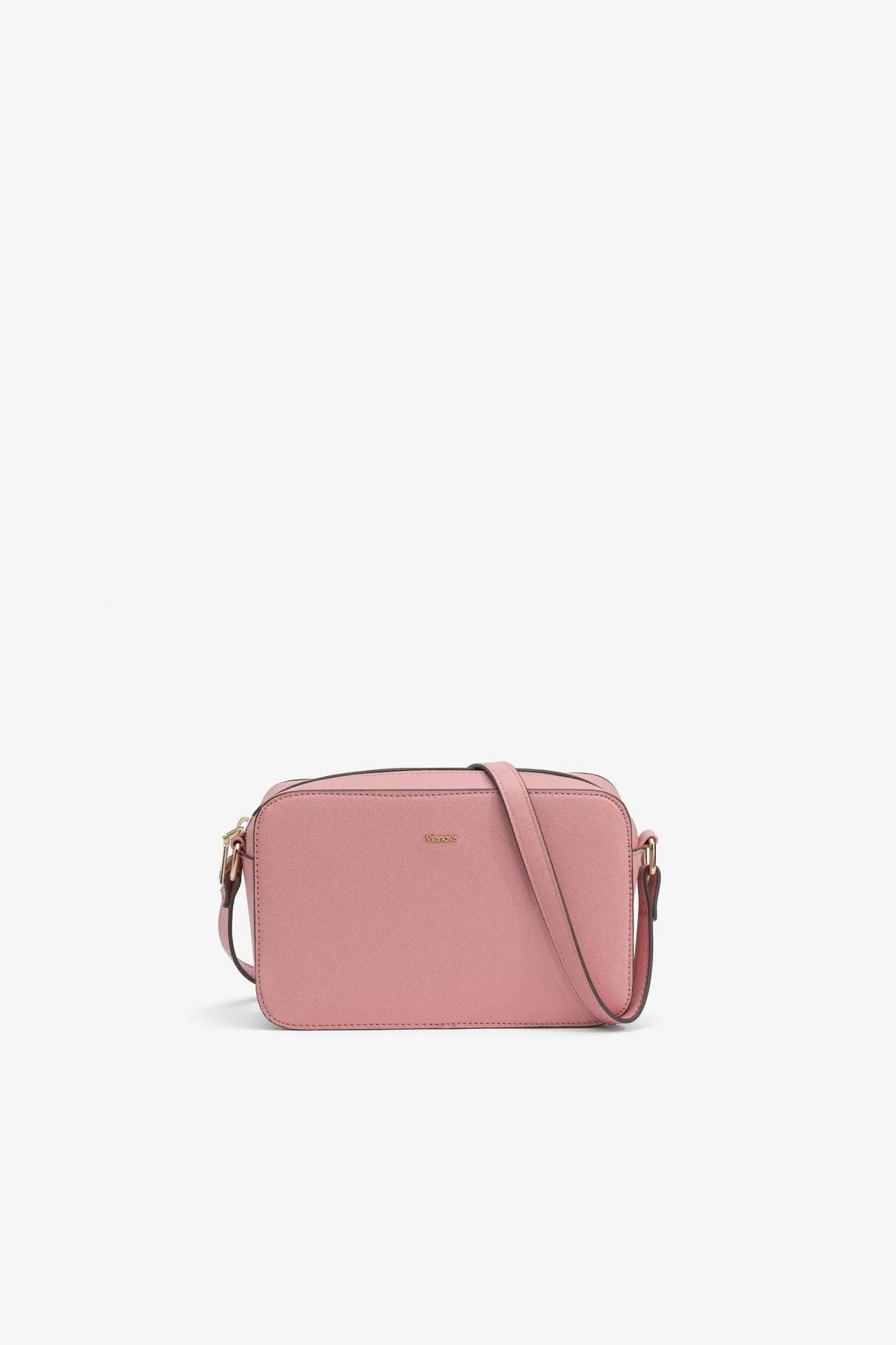 Bolso Bandolera Básico Rosa Chicle
