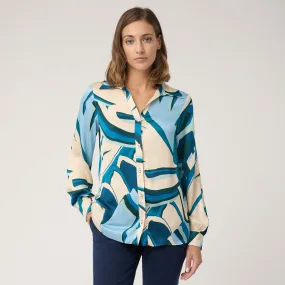 Camisa Holgada Estampada