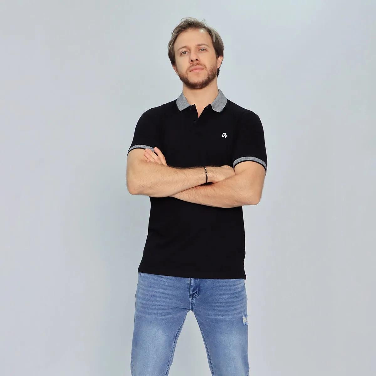 Camisa tipo polo CROCKER