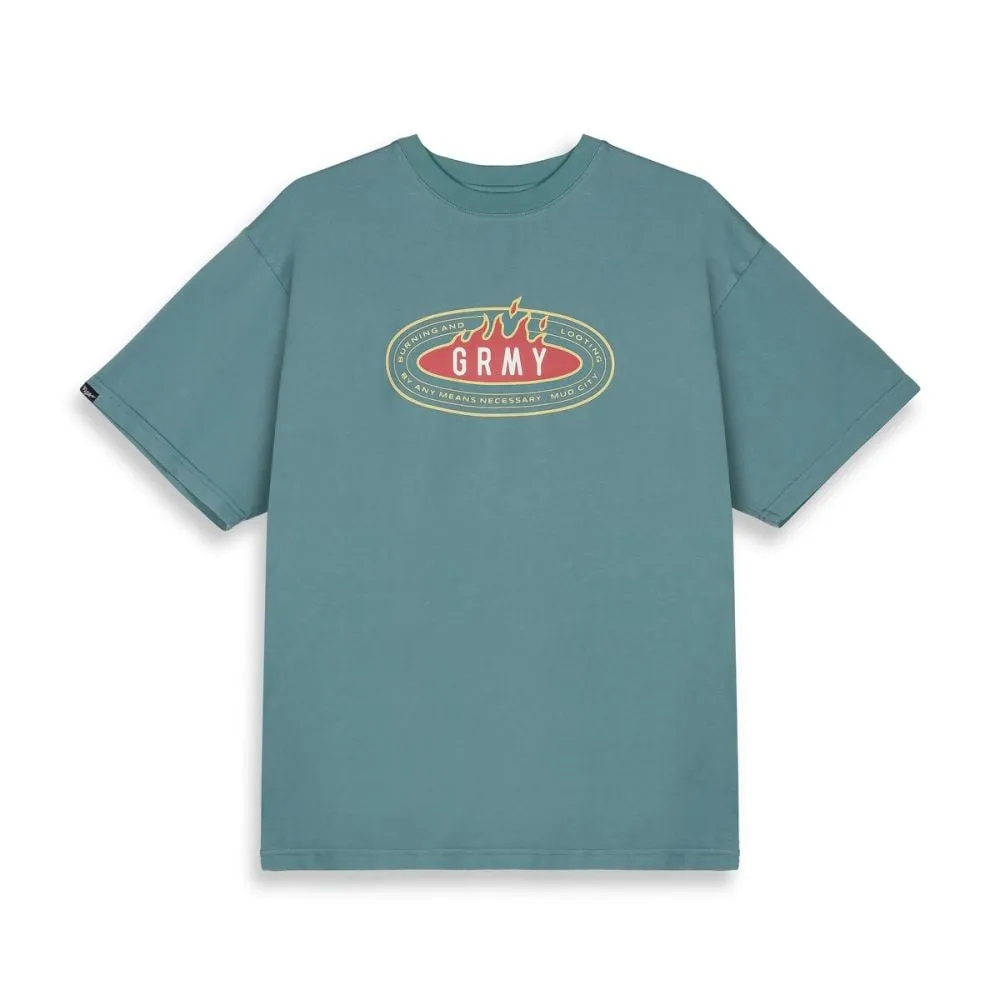 Camiseta Grimey Voodoo Child The Slight Return Oversized Light Blue