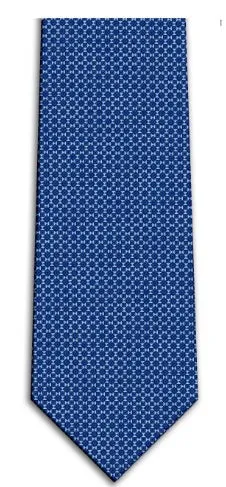 CORBATA JUEGO DE CUADROS AZULES