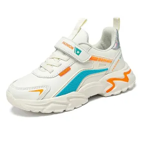 KIDENG Zapatos de baloncesto para niños Zapatillas de deporte antideslizantes de moda Zapatos deportivos transpirables Fr8701