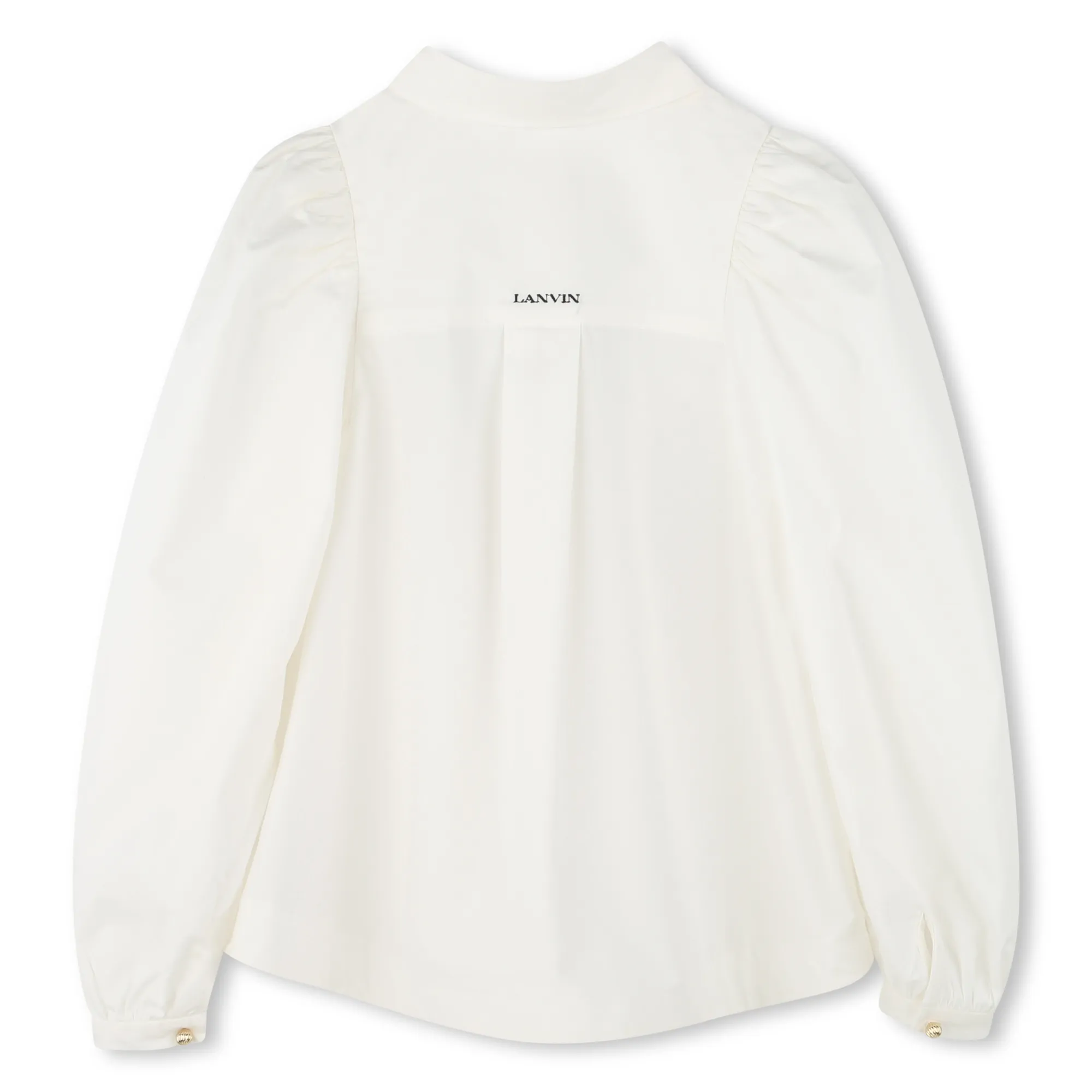 LANVIN Camisa popelina y lentejuelas