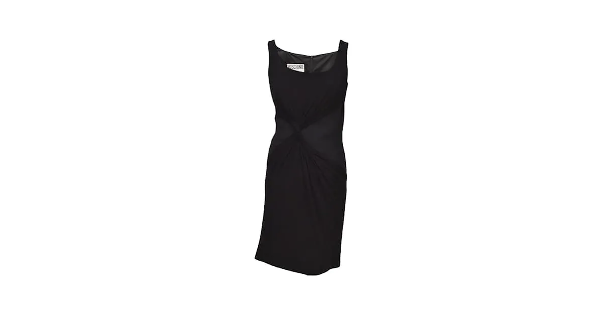 MOSCHINO Vestidos M Negro 