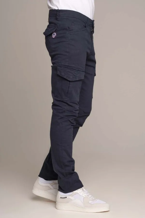 Pantalon Hombre Patrouille De France Largo Mahevan Dark Navy